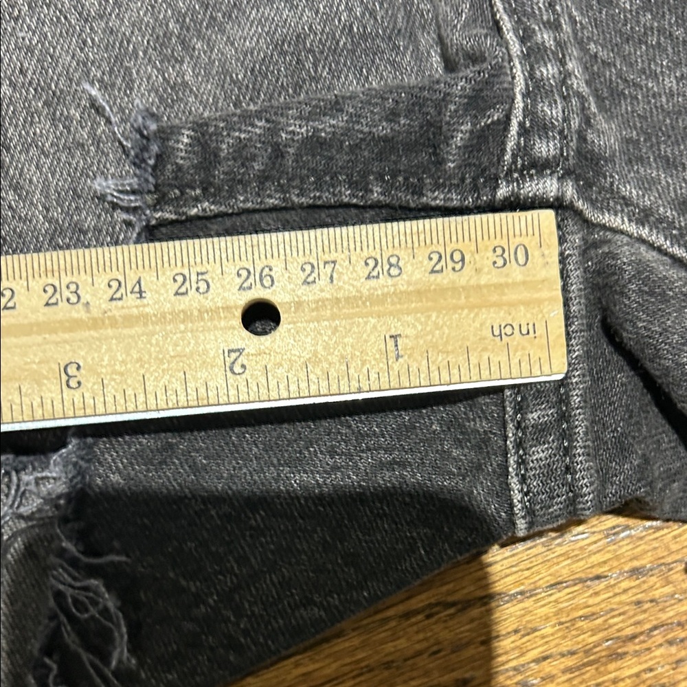 Levi's Women's Dark Denim Jean Shorts - Picture 10 of 11